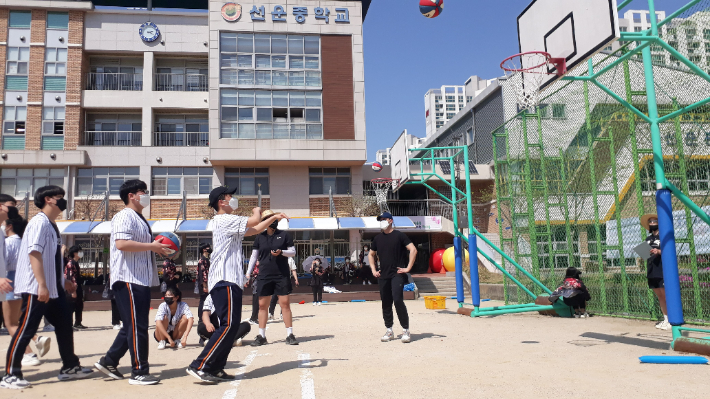 광주시교육청, 코로나19로 체력이 저하된 학생들을 위해 학생건강체력회복 프로젝트 시동. 광주시교육청 제공