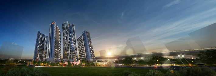 서울 종암동 112번지 일대 가로주택정비사업 투시도. DL건설 제공