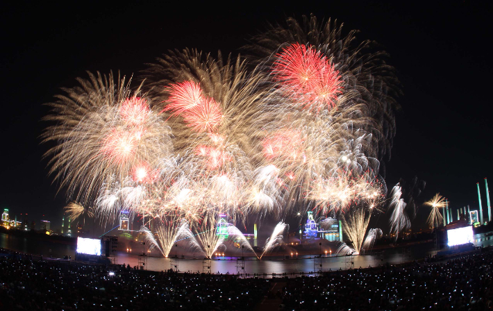 포항국제불빛축제. 포항시 제공