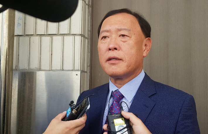 김성기 가평군수. 연합뉴스