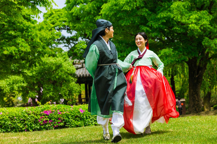 3년 만에 대면행사로 진행될 제92회 춘향제 개막식 행사에 성춘향과 이몽룡의 이야기를 재구성한 한복패션쇼가 진행된다. 남원시 제공