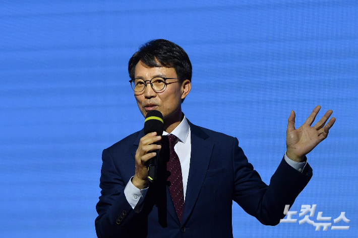 김진오 CBS 사장. 박종민 기자