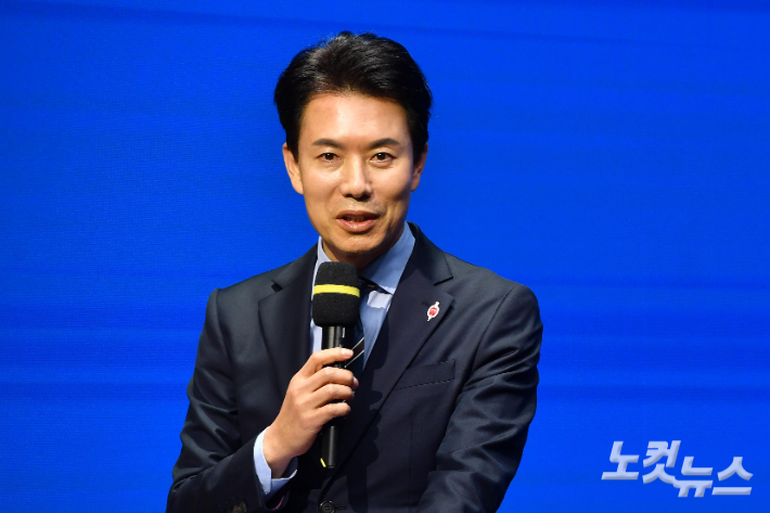 김학중 CBS 이사장. 박종민 기자