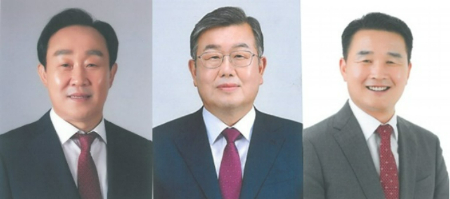 천영기, 박일호, 박종우 후보. 국민의힘 경남도당 제공