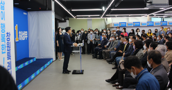 허성무 더불어민주당 창원시장 후보 선대본부 제공