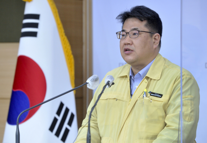 손영래 중앙사고수습본부(중수본) 사회전략반장. 보건복지부 제공