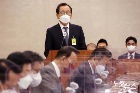 모두발언하는 조승환 해양수산부 장관 후보자