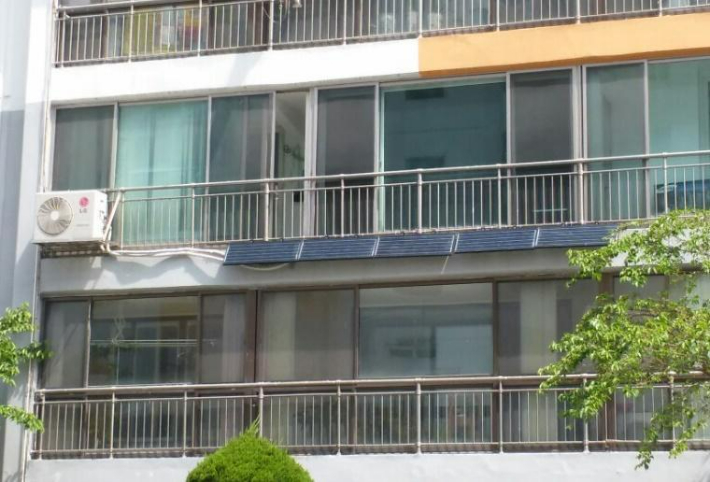 아파트 발코니 태양광. 광주시 제공