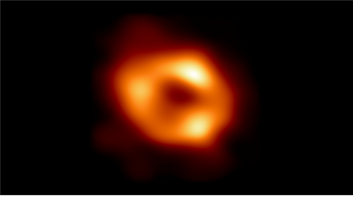 궁수자리 A* 블랙홀 이미지. EHT 제공