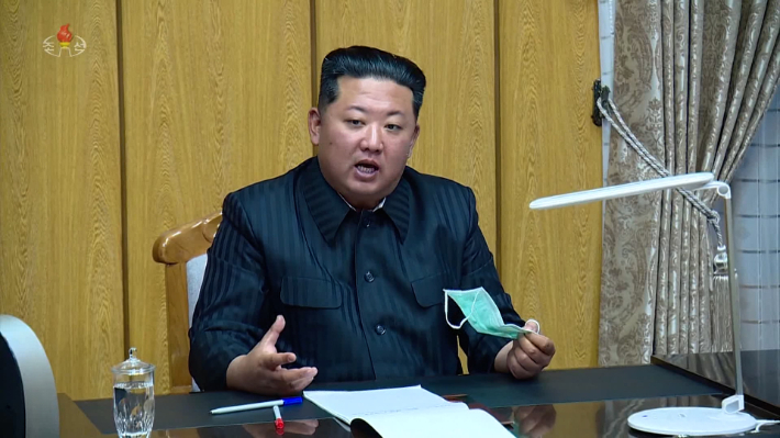 김정은 북한 국무위원장. 조선중앙TV 화면 캡처