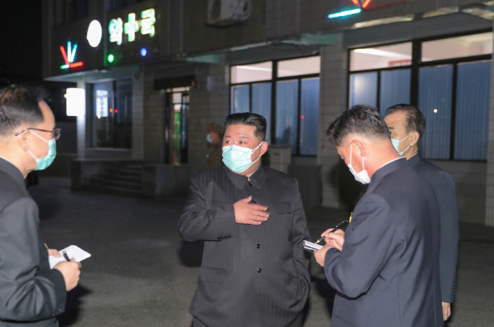 북한 김정은, 보건·사법 부문에 약 공급문제 질타. 연합뉴스