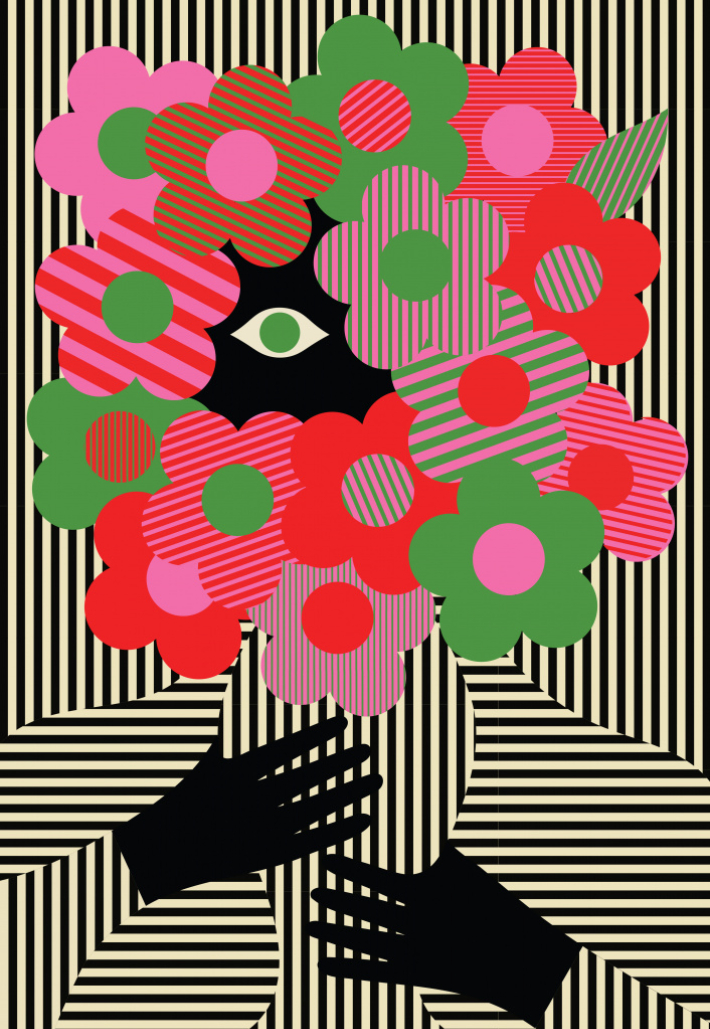 "Burst into bloom" for The New York Times_100x145cm_2020