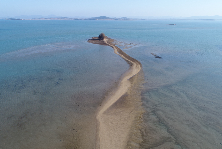 전남 무안 탄도내 여의주도. 전라남도 제공