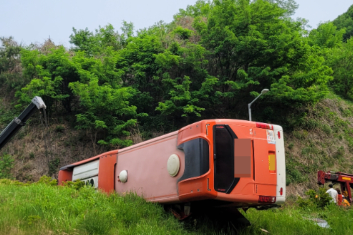 사고 현장. 대전소방본부 제공