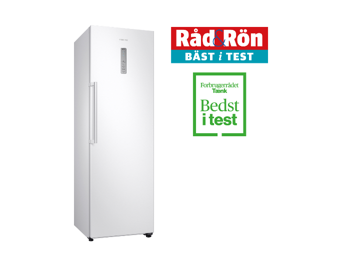 스웨덴과 덴마크 소비자 매체 평가에서 최고 제품으로 인정받은 삼성 냉장고(RR40M7165WW). 삼성전자 제공
