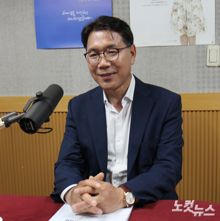 더불어민주당 이재관 충남 천안시장 후보. 인상준 기자