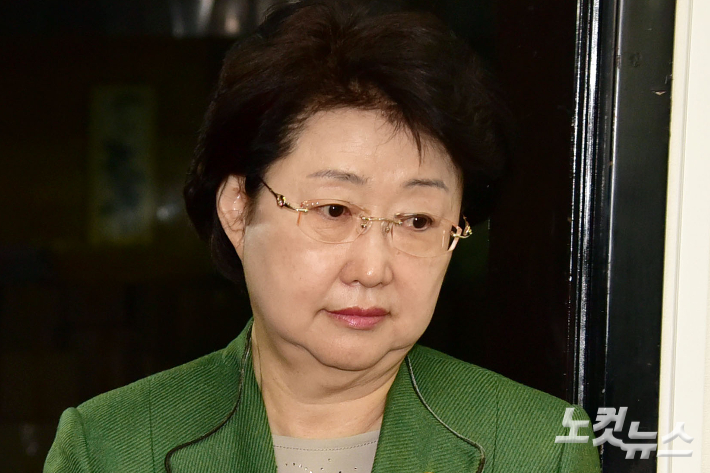 지난 2018년 당시 김승희 의원. 윤창원 기자