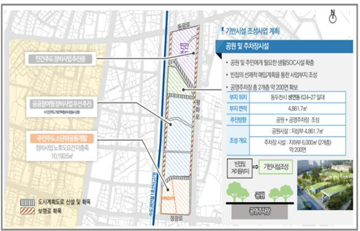 동두천시 종합계획도. 국토교통부 제공