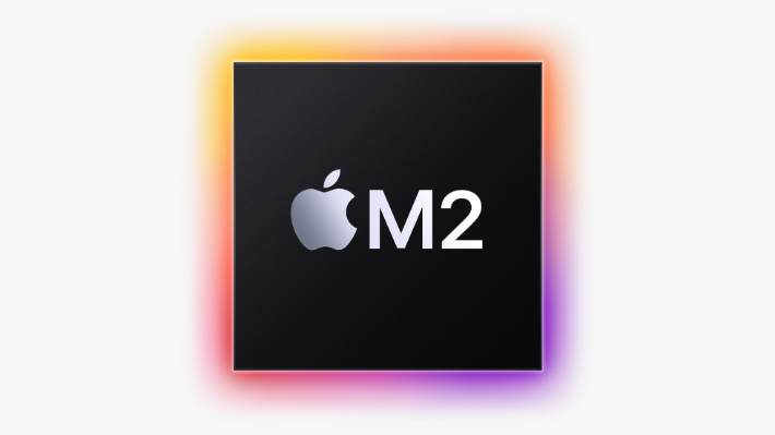 애플의 'M2' 칩은 2세대 5나노미터 기술을 사용해 제작된다. 애플 제공