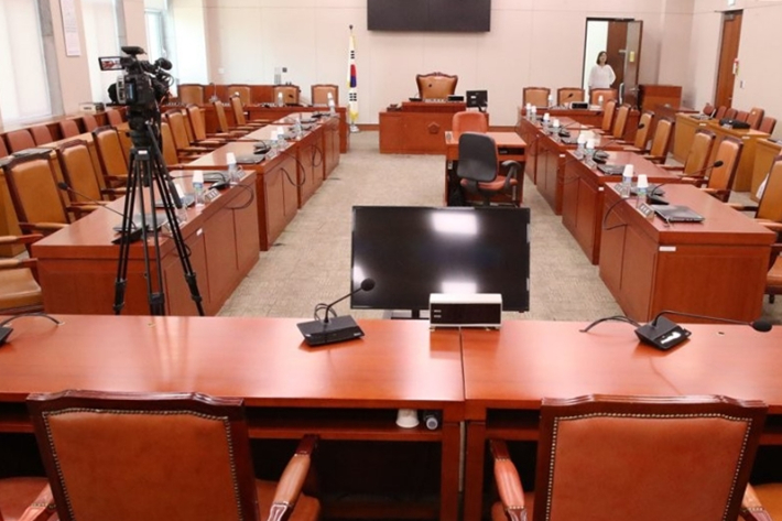 국회 법제사법위원회 회의장. 연합뉴스