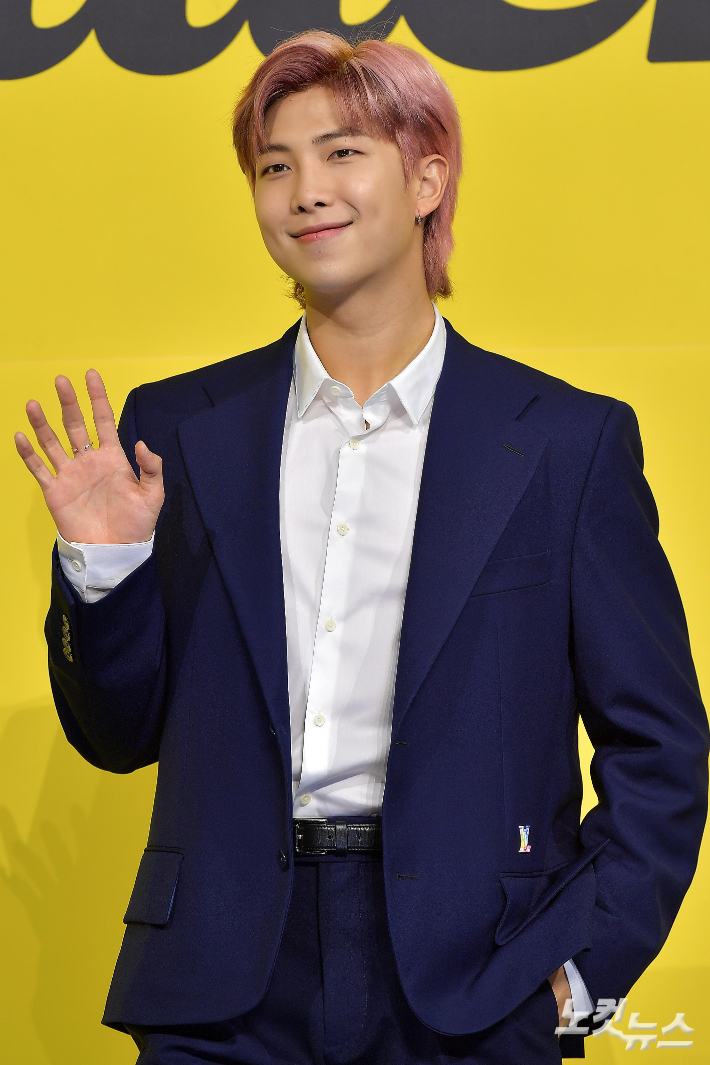 그룹 방탄소년단의 리더 RM. 박종민 기자