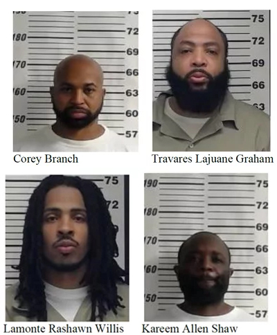 연방교도소는 버지니아주 호프웰의 한 시설에서 수감자 4명이 탈출했다고 밝혔다. NPR 캡처