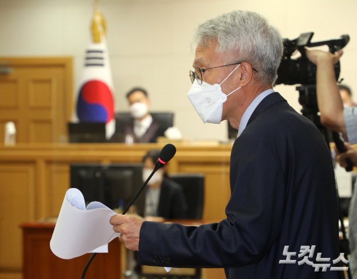 4.3수형인 측 변호인인 문성윤 변호사. 고상현 기자