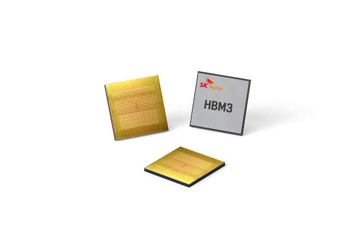 SK하이닉스는 최근 현존 세계 최고 성능 D램인 'HBM3'의 양산을 시작했다. SK하이닉스 제공.