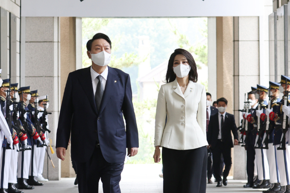 윤석열 대통령과 김건희 여사. 연합뉴스