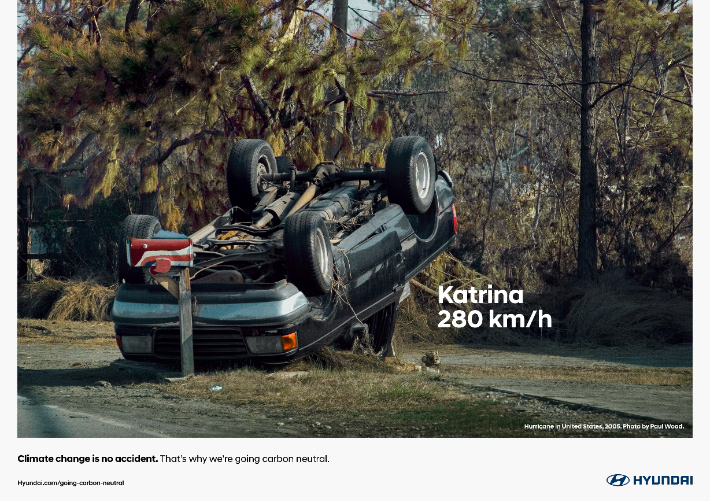 현대자동차 브랜드 캠페인 'The Bigger Crash', 2022 칸 국제 광고제 은사자상 수상. 현대차 제공