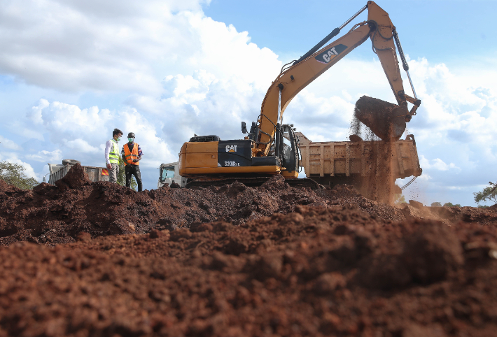 중국기업이 참여한 케냐 나이로비의 인프라 건설사업. 연합뉴스