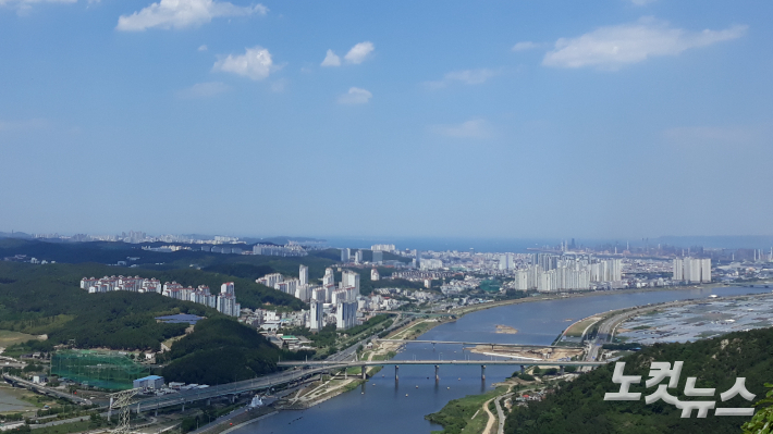 포항 남구 지역 전경. 박정노 기자