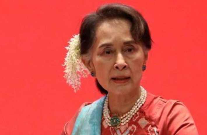 미얀마 군사정부 반대세력의 지도자인 아웅산 수치 국가고문. 연합뉴스