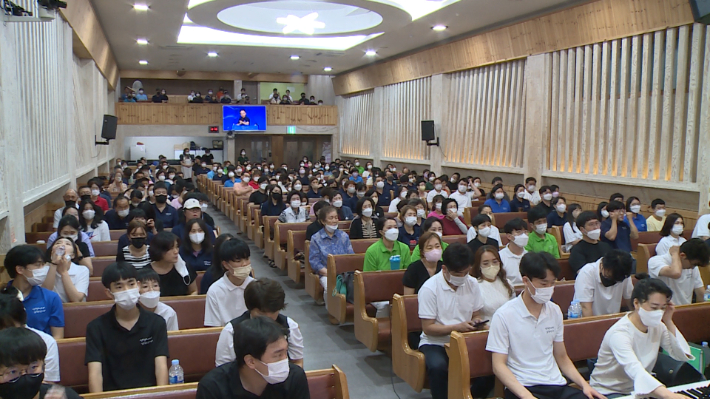 물댐교회는 대구시민을 위한 힐링 페스티벌을 시지 물댐교회에서 열었다.