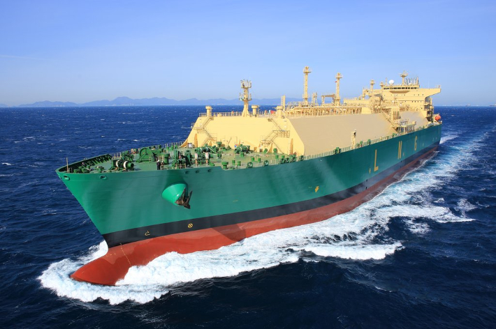삼성중공업이 건조한 LNG선. 삼성중공업 제공