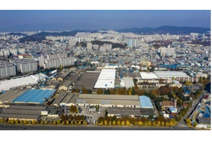 옛 전남방직과 일신방직 부지. 광주시 제공