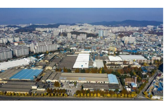 옛 전남방직과 일신방직 부지. 광주시 제공