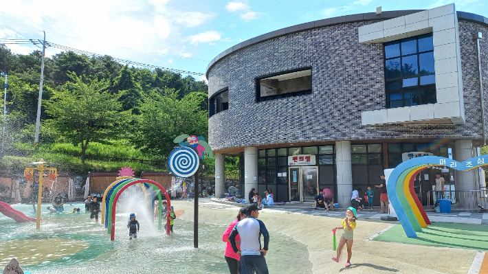 보문카라반파크 물놀이장. 경주시 제공
