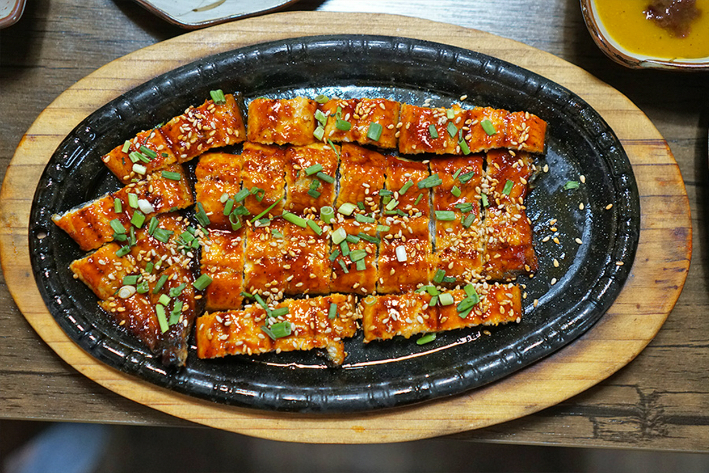 여름철 보양식 밀양 민물 장어구이. 밀양시청 제공