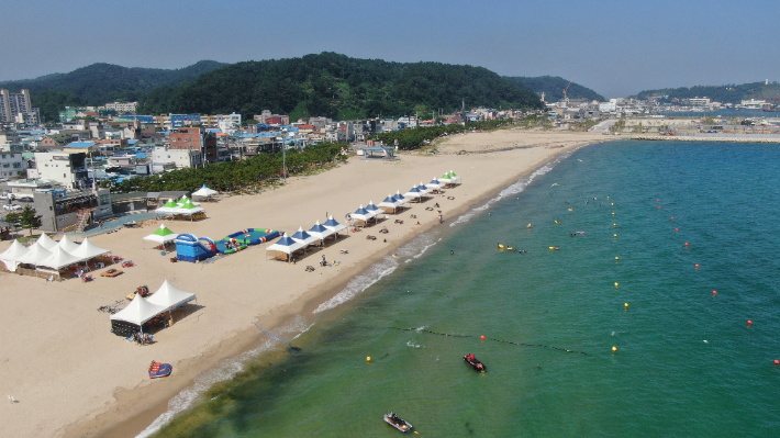 울진 후포해수욕장 전경. 울진군 제공
