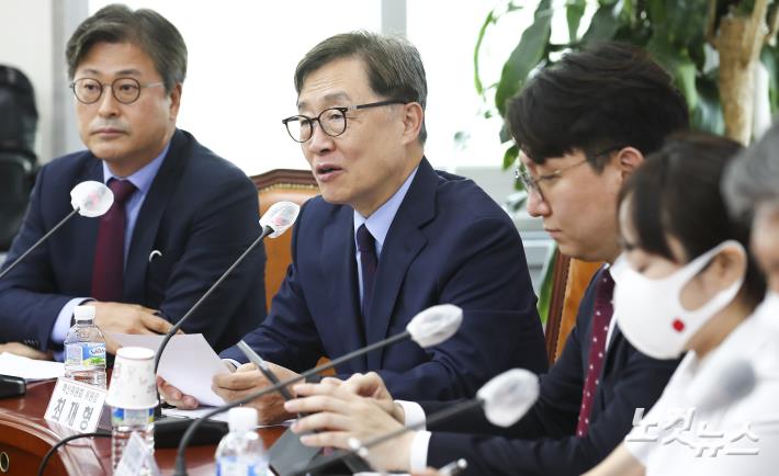 국민의힘 혁신위원회 의견수렵 경청회, 발언하는 최재형 위원장