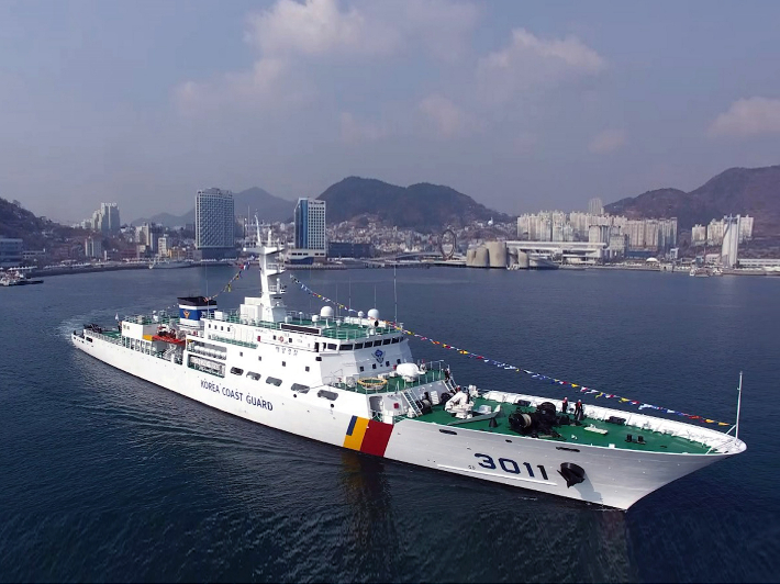 해경교육원 훈련함 바다로함 '3011호'. 해경교육원 제공