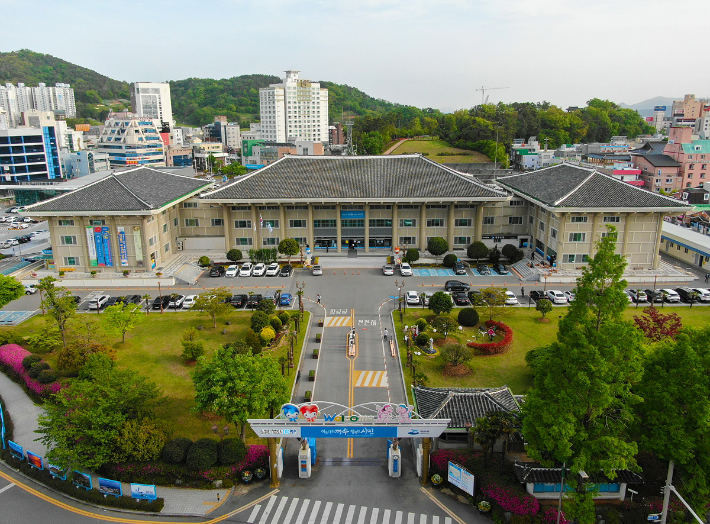 전남 여수시청사 전경. 여수시 제공