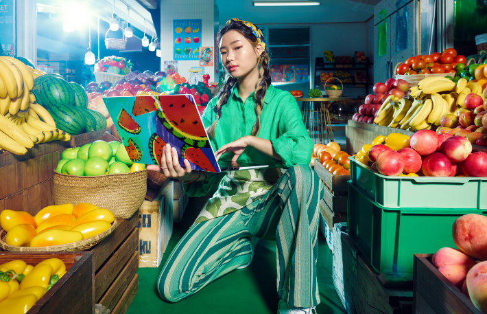 갤럭시 북 아트 프로젝트. 삼성전자 제공