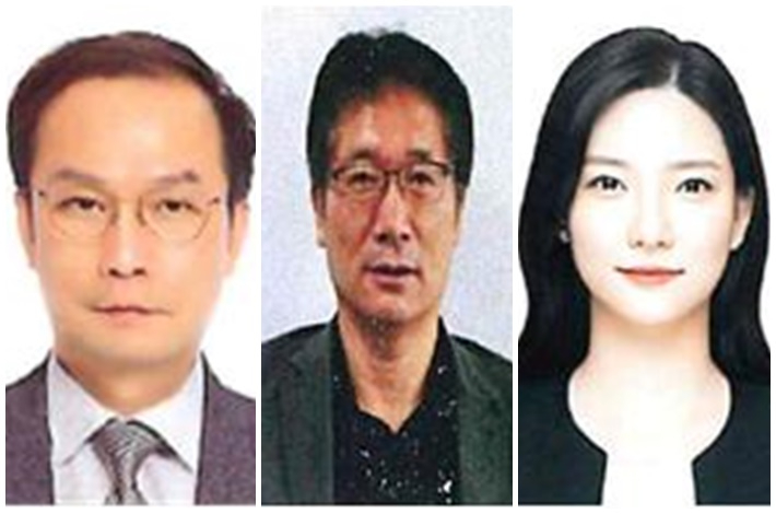 왼쪽부터 김대철, 김기웅, 김민정. 대구시 제공