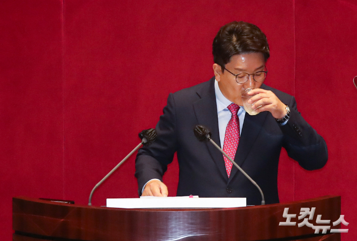 권성동 국민의힘 당대표 직무대행 겸 원내대표. 윤창원 기자