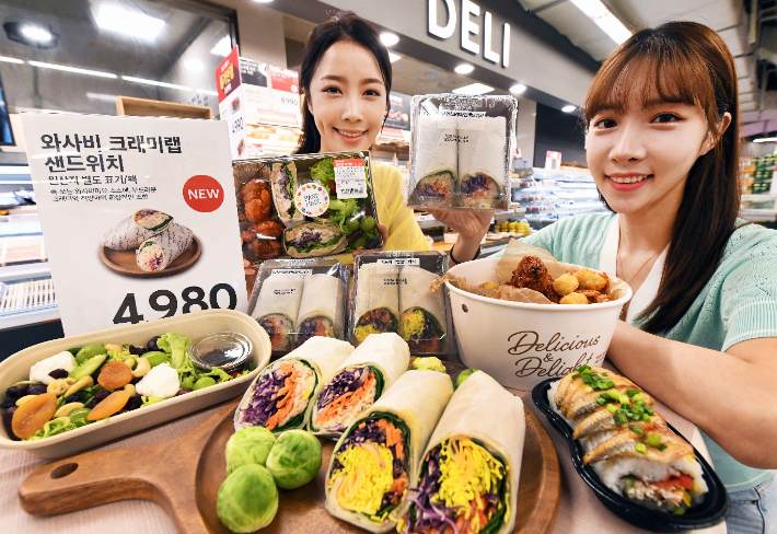 홈플러스 런치플레이션에 델리 점심 매출 49% 급증. 홈플러스 제공 