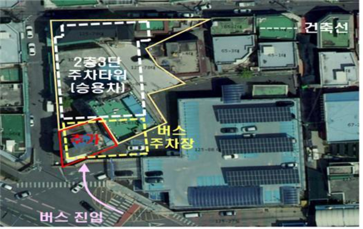 제3주차장.  청주시 제공