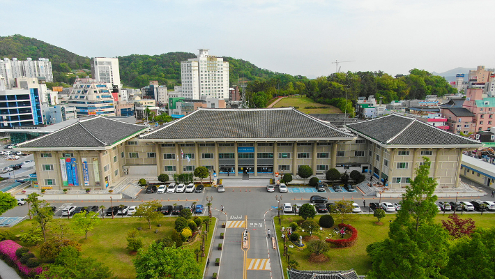 전남 여수시청사 전경. 여수시 제공