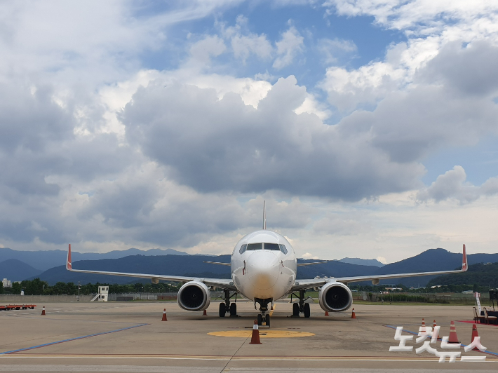 대구국제공항 전경. 권소영 기자